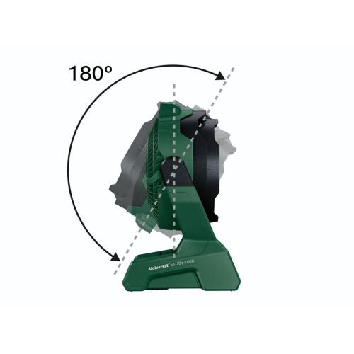 BOSCH UNIVERSALFAN 18V-100 AKKU-VENTILATOR MIT AKKU MOD. 06039E1001 EAN 4053423243406