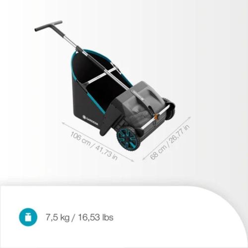GARDENA LAUBSAMMLER GARTEN + TERRASSE MOD. 03566-20 EAN 4066407029316