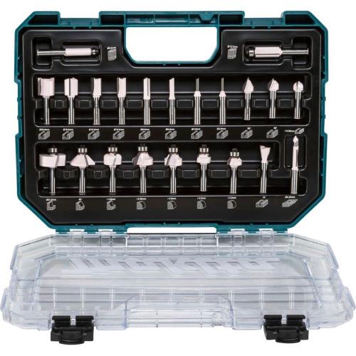 MAKITA SET DI FRESE 8MM 22 PZ. MOD. D-74778 EAN 0088381590228