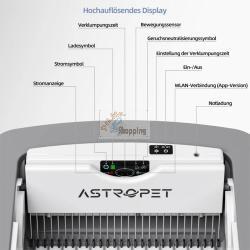 ASTROPET LETTIERA AUTOPULENTE P. GATTI CON APP HELIOS SERIES MOD. MA2-12-PRO EAN 4260715671179