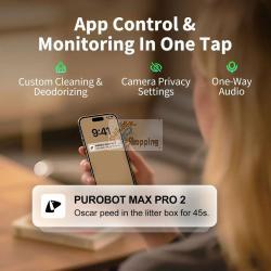 PETKIT PUROBOT MAX PRO 2 WITH AI-CAMERA MOD. T5-2C-EU EAN 6975069306278