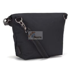 PACSAFE CX CONVERTIBLE CROSSBODY ECONYLÂ® NERO MOD. 20405138 EAN 0688334058593
