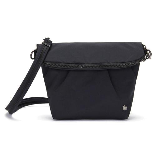 PACSAFE CX CONVERTIBLE CROSSBODY ECONYLÂ® NERO MOD. 20405138 EAN 0688334058593