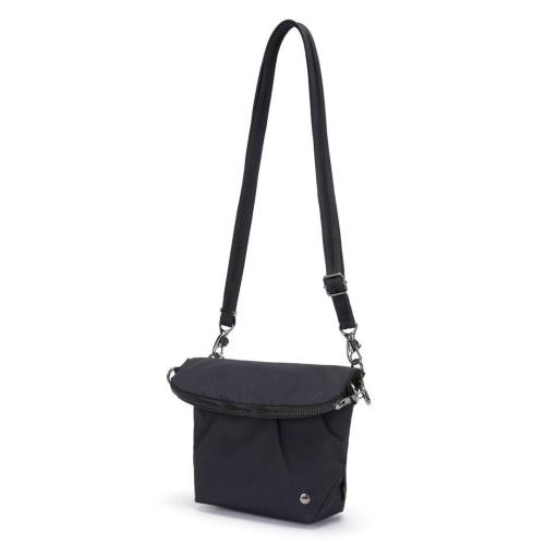 PACSAFE CX CONVERTIBLE CROSSBODY ECONYLÂ® NERO MOD. 20405138 EAN 0688334058593