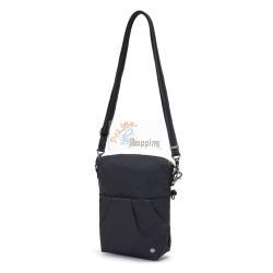 PACSAFE CX CONVERTIBLE CROSSBODY ECONYLÂ® NERO MOD. 20405138 EAN 0688334058593