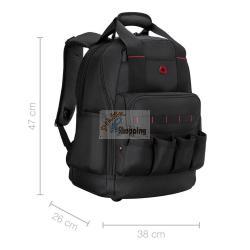 WENGER ADVANCED 16 TOOL BACKBACK BLACK MOD. 653723 EAN 7611160315731