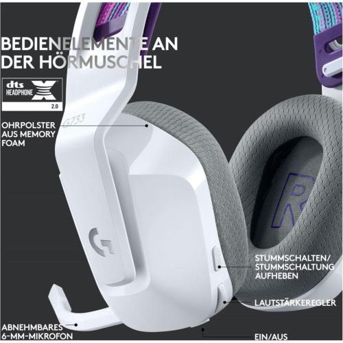 LOGITECH G G733 LIGHTSPEED BIAN. MOD. 981-000883 EAN 5099206089532