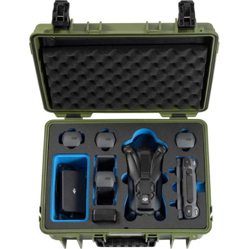 B&W DRONE.CASE PP.221 BRONZO- VERDE PER DJI MAVIC 4 PRO MOD. PP.221.BG.MAVIC4 EAN 4031541766427