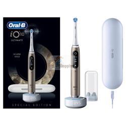 ORAL-B IO SERIES 10 ECLIPSE GOLD SPECIAL EDITION WHITE MOD. 996402 EAN 8700216996402