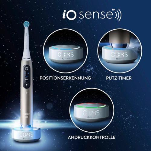ORAL-B IO SERIES 10 ECLIPSE GOLD SPECIAL EDITION WHITE MOD. 996402 EAN 8700216996402