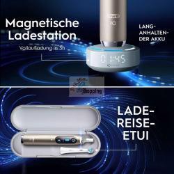 ORAL-B IO SERIES 10 ECLIPSE GOLD SPECIAL EDITION WHITE MOD. 996402 EAN 8700216996402