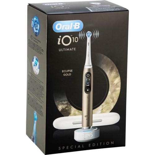 ORAL-B IO SERIES 10 ECLIPSE GOLD SPECIAL EDITION WHITE MOD. 996402 EAN 8700216996402