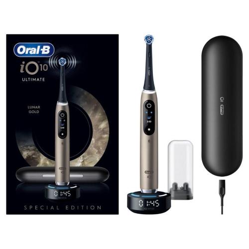 ORAL-B IO SERIES 10 LUNAR GOLD SPECIAL EDITION BLACK MOD. 996297 EAN 8700216996297