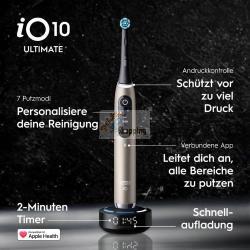 ORAL-B IO SERIES 10 LUNAR GOLD SPECIAL EDITION BLACK MOD. 996297 EAN 8700216996297