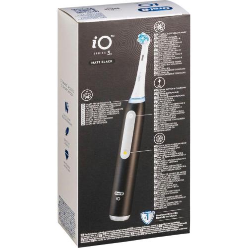 ORAL-B IO SERIES 3N NERO OPACO MOD. 730744 EAN 8006540730744