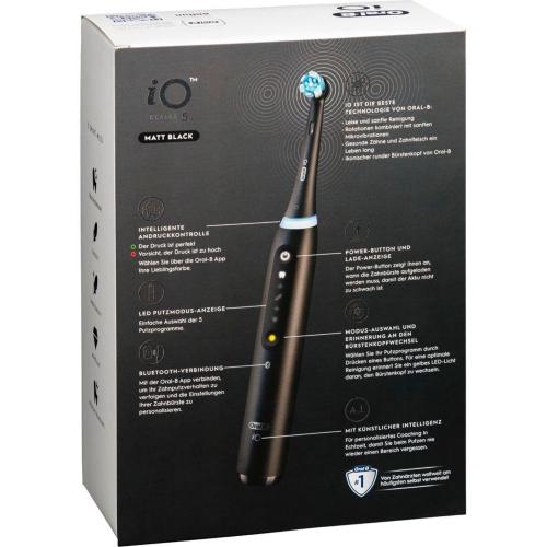 ORAL-B IO SERIES 5 OPACO NERO MOD. 415107 EAN 4210201415107
