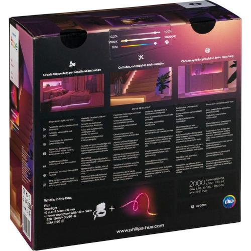 PHILIPS HUE FLUX LIGHTSTRIP 10M MOD. 308821500 EAN 8721103088215