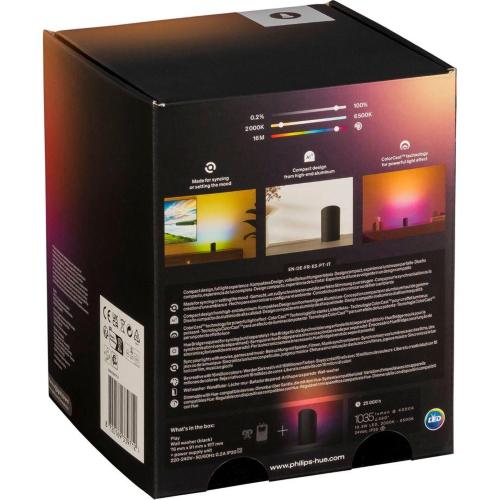 PHILIPS HUE PLAY WALLWASHER SCHWARZ MOD. 33971200 EAN 8720169339712