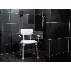 WEINBERGER SEDIA DOCCIA E BAGNO CON SCHIENALE E BRACCIOLI GRATIA MOD. 43907 EAN 4017805439078