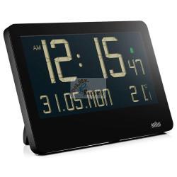 BRAUN BC 14 NERO OROLOGIO QUARZO PARETE DIGITAL MOD. 67702 EAN 4007218677020