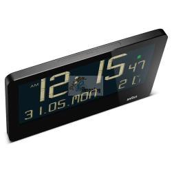 BRAUN BC 14 NERO OROLOGIO QUARZO PARETE DIGITAL MOD. 67702 EAN 4007218677020