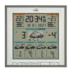 TFA TFA.ME 35.8105.10 ID-08 WLAN STAZIONE METEO GRIGIO MOD. 35.8105.10 EAN 4009816044129