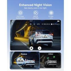 BASEUS PRIMETRIP VD1 PRO DASH CAM 4K SUPER CAPACITY, BLACK MOD. C0119804 EAN 6942521200252