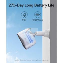 BASEUS SECURITY N1 PLUS TELECAMERA ESTERNO 2K 4-CAM KIT MOD. S0TY012131 EAN 6932172671655