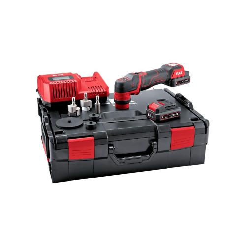 Lucidatrice FLEX PXE 80 12-EC/2.5 SET (2 x 2,5Ah + CA 12/18V +  L-Boxx)