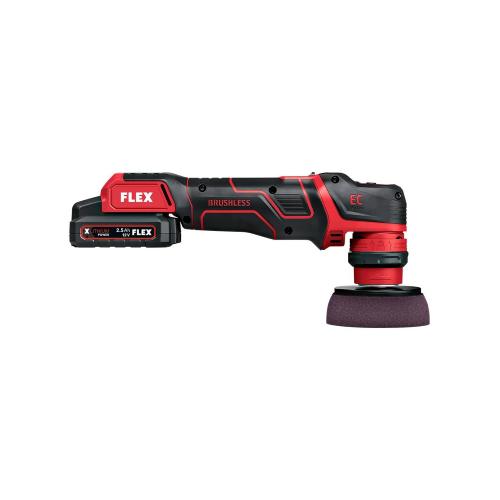 Lucidatrice FLEX PXE 80 12-EC/2.5 SET (2 x 2,5Ah + CA 12/18V +  L-Boxx)