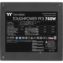THERMALTAKE TOUGHPOWER PF3 750W GEN 5 MOD. PS-TPD-0750FNFAPE-3 EAN 4713227536455