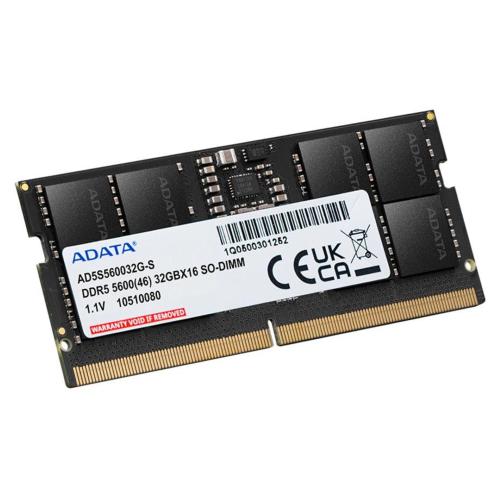 ADATA DDR5 SO-DIMM 32GB AD5S560032G-S MOD. AD5S560032G-S EAN 4711085941114