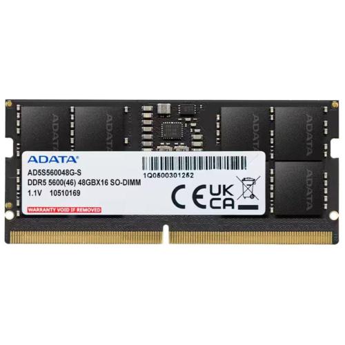 ADATA DDR5 SO-DIMM 5600 48GB AD5S560048G-S MOD. AD5S560048G-S EAN 4711085943972