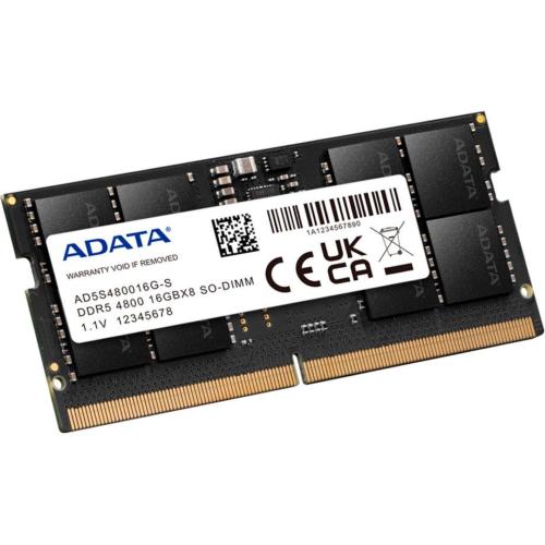 ADATA DDR5 4800 SO-DIMM 16GB AD5S480016G-S MOD. AD5S480016G-S EAN 4711085936592
