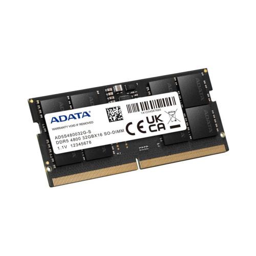 ADATA DDR5 4800 SO-DIMM 32GB AD5S480032G-S MOD. AD5S480032G-S EAN 4711085936622