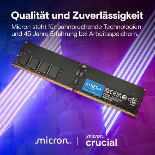 CRUCIAL DDR5-6400 SET 64GB 2X32GB CUDIMM CL52 MOD. CT2K32G64C52CU5 EAN 0649528941077