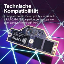 CRUCIAL LPCAMM2 LPDDR5X 32GB MEMORY MOD. CT32G75C2LP5X EAN 0649528945501