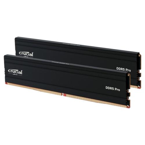 CRUCIAL PRO DDR5-5600 SET 128GB 2X64GB UDIMM CL46 MOD. CP2K64G56C46U5 EAN 0649528944474