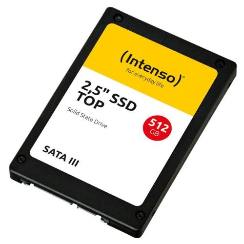 INTENSO TOP SSD 2,5 512GB SATA III / SOLID STATE DRIVE MOD. 3812450 EAN 4034303017546