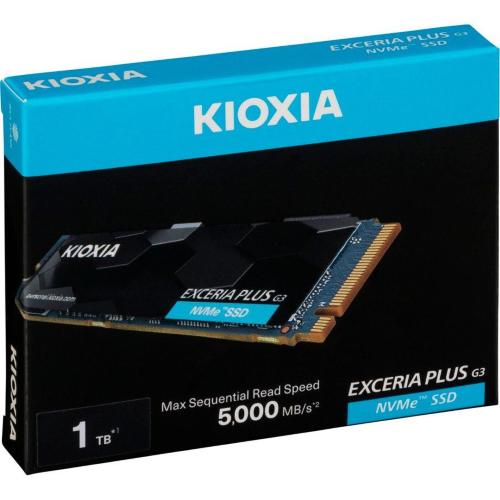 KIOXIA EXCERIA PLUS G3 NVME 1TB M.2 2280 PCIE 4.0 MOD. LSD10Z001TG8 EAN 4582563857872
