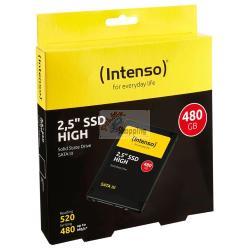 INTENSO HIGH PERFORMANCE 480GB SATA III / SSD 2,5 MOD. 3813450 EAN 4034303023509