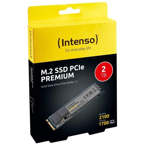 INTENSO M.2 SSD PREMIUM 2TB PCIE NVME MOD. 3835470 EAN 4034303032747
