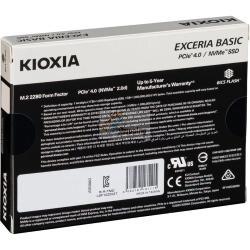 KIOXIA EXCERIA BASIC NVME 2TB M.2 2280 PCIE 4.0 LSF10Z002T8 MOD. LSF10Z002TG8 EAN 4582761161115