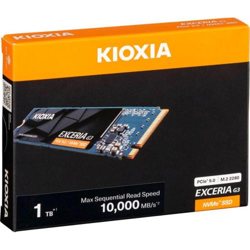 KIOXIA EXCERIA G3 1TB M.2 2280 PCIE 5.0 LVC10Z001TG MOD. LVC10Z001TG8 EAN 4582761161504