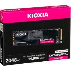 KIOXIA EXCERIA PRO G2 2TB M.2 2280 PCIE 5.0 LVE10Z2T04G8 MOD. LVE10Z2T04G8 EAN 4582761160293