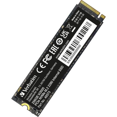 VERBATIM VI3000 M.2 SSD 256GB PCIE NVME 49373 MOD. 49373 EAN 0023942493730