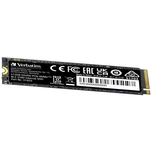 VERBATIM VI5000 M.2 SSD 512GB PCIE4 NVME 31825 MOD. 31825 EAN 0023942318255