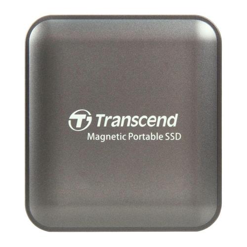 TRANSCEND PORTATILE SSD 1TB MAGNETIC R/W 2000/2000 IRON GRAY MOD. TS1TESD420C EAN 0760557873211