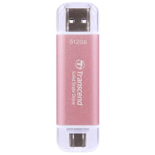 TRANSCEND SSD ESD310P 512GB USB-C MOD. TS512GESD310P EAN 0760557863953