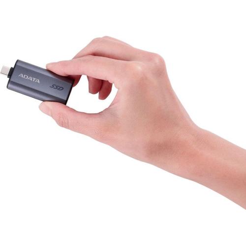 ADATA SSD SC750 ESTERNO 2TB PLUG&GO ARGENTO 1050/1000 MOD. SC750-2000G-CCBK EAN 4711085948311